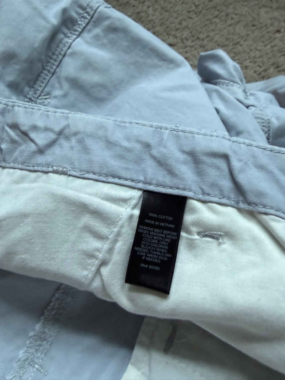 Express men's shorts gray 32 waist - Picture 2 of 5